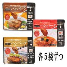 Photo2: レトルト ハンバーグ 神戸開花亭 芳醇煮込みハンバーグ ３種類15個セット(Japanese Retort hamburger steak Kobe Kaikatei mellow stewed hamburger steak 3 kinds 15 pieces set) (2)