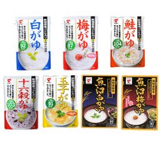 Photo2: たいまつ新潟県産コシヒカリ使用おかゆセット7種類 21食セット(Japanese 7 kinds of rice porridge set using Niigata Koshihikari rice, 21 servings) (2)