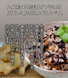 Photo2: 生姜ひじきごはんの素 150g (2)