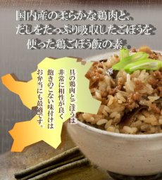 Photo2: 鶏ごぼう飯の素 150g (2)