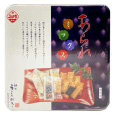 Photo4: 植垣米菓 あられミックス 缶入り 300g (4)