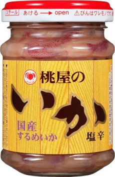 Photo1: 桃屋 いか塩辛 110g【塩辛 おつまみ 酒の肴 料理のお供 】【海外発送可】 (1)