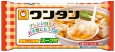 Photo1: マルちゃん トレーワンタン 旨味しょうゆ味 55g 【海外発送可】 (1)