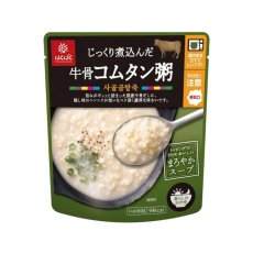 Photo2: 【海外発送可】じっくり煮込んだ牛骨コムタン粥 180g レンジ対応 (2)