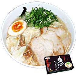 博多ラーメン秀ちゃん２食入り（濃厚豚骨スープ） 【超人気店ラーメン】（常温保存）(Japanese Hakata Ramen Shu-chan 2-pack (thick pork bone soup) )